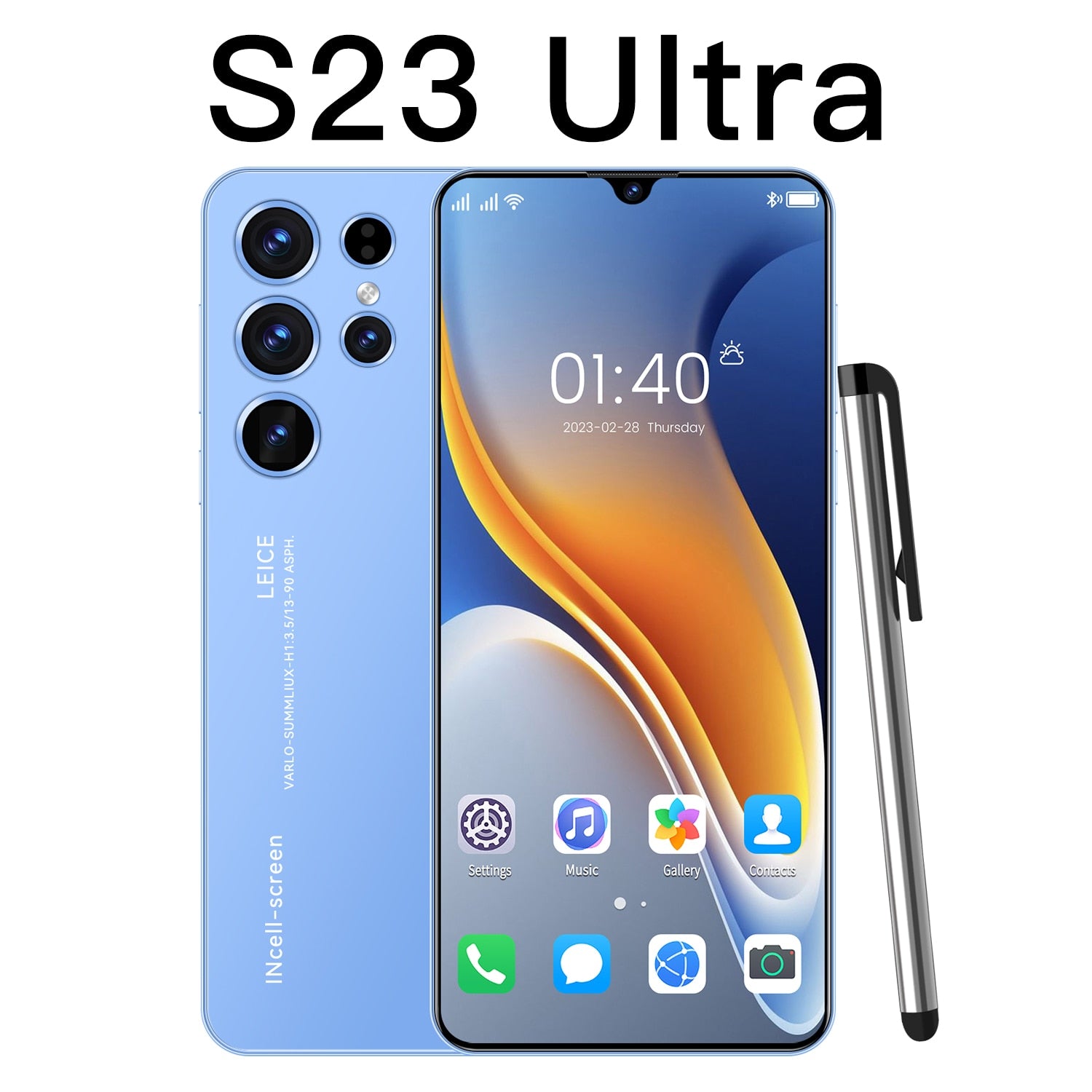 Global Version S23 Ultra 7.3 HD Screen SmartPhone Original 16G+1T 5G mobile phones Celulares Android Unlocked 6800mAh Cell Phone