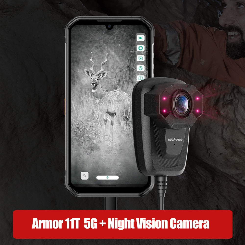 Ulefone Armor 11T 5G Rugged Mobile Phone FLIR® Thermal Imaging Camera Smartphone Android 11 8GB 256GB Waterproof  Mobile Phone