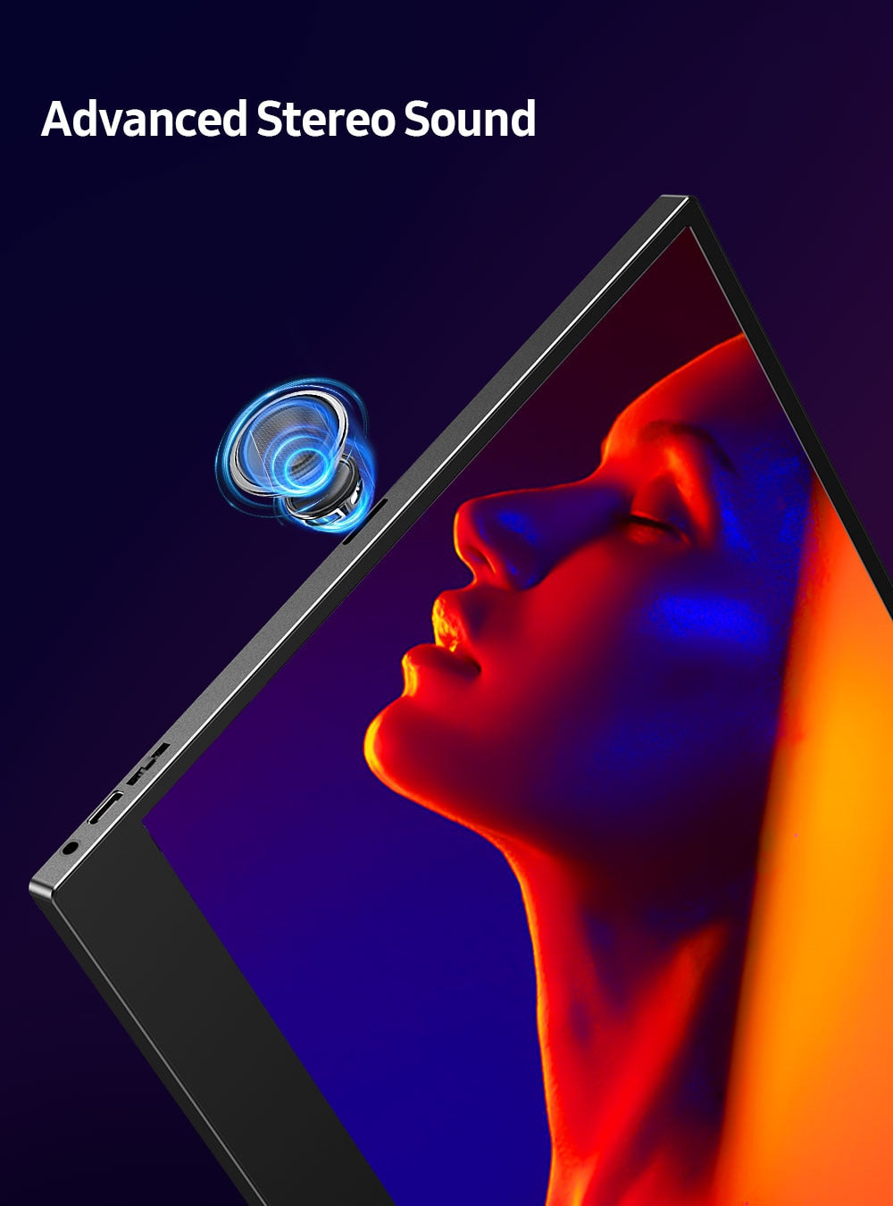 UPERFECT 15.6" Touchscreen Portable Monitor USB-C External Screen 1920*1080 FHD Computer Laptop Display With Dual Type-C Mini HD