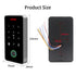 NFC Bluetooth Tuya APP Backlight Touch 13.56Mhz RFID Card Access Control Keypad Door Lock Opener WG Output  IP66 Watreproof