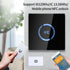 Waterproof 86*86 Door Access Control System Backlight Wiegand Slave Proximity RFID Card Reader RS485 ID IC Dual Frequency NFC