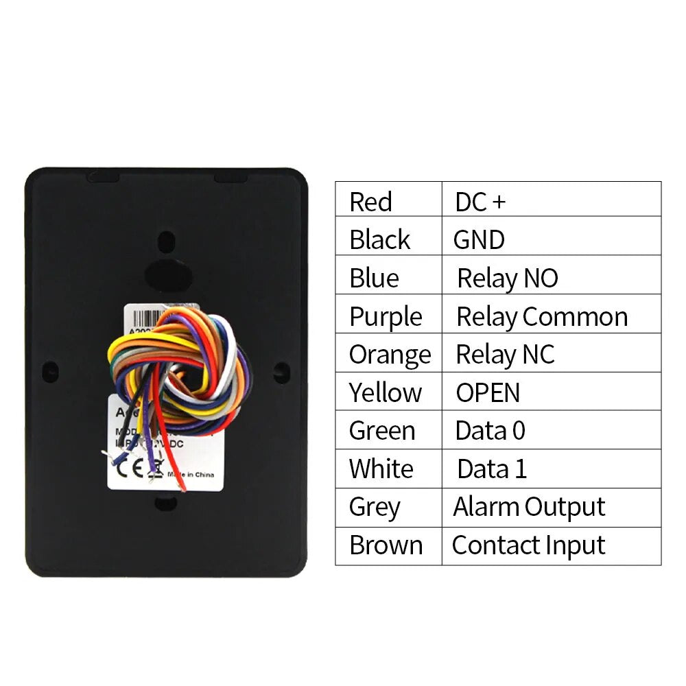 Tuya APP Door Lock IP66 Waterproof Keyless Fingerprint WIFI Access Control Standalone Keypad Fingerprint EM RFID Card Door Entry