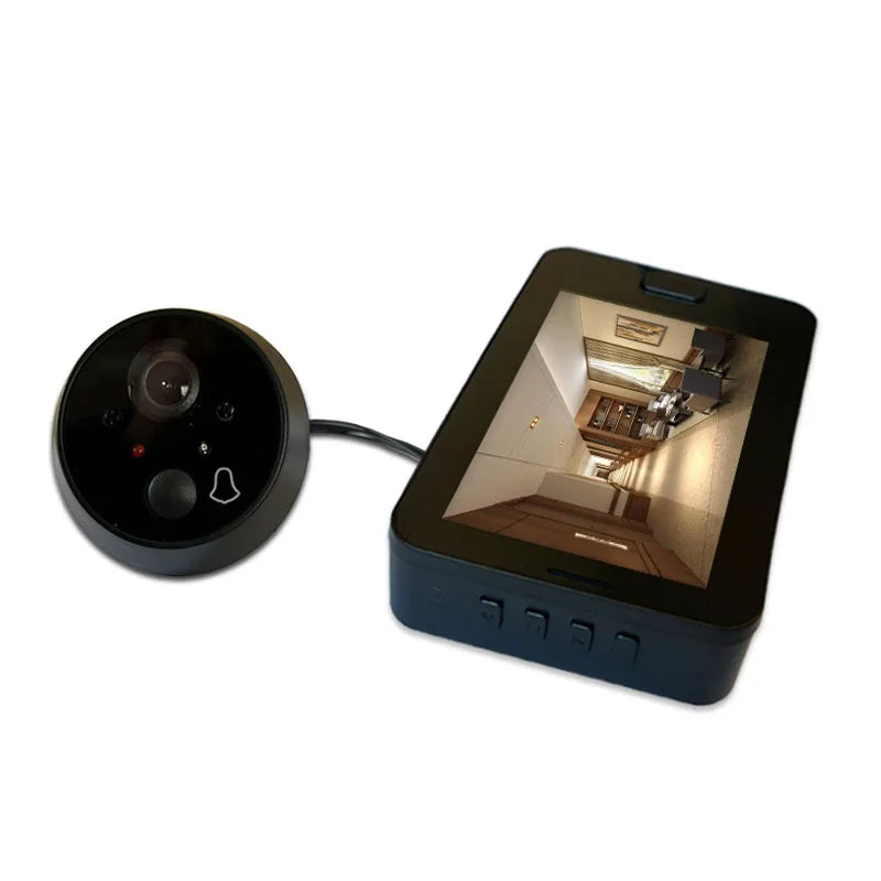4.3 inch Video peephole Digital Door Camera Doorbell IR Night Vision 170 Degree Angle Peephole Camera Monitor Visual Doorbell