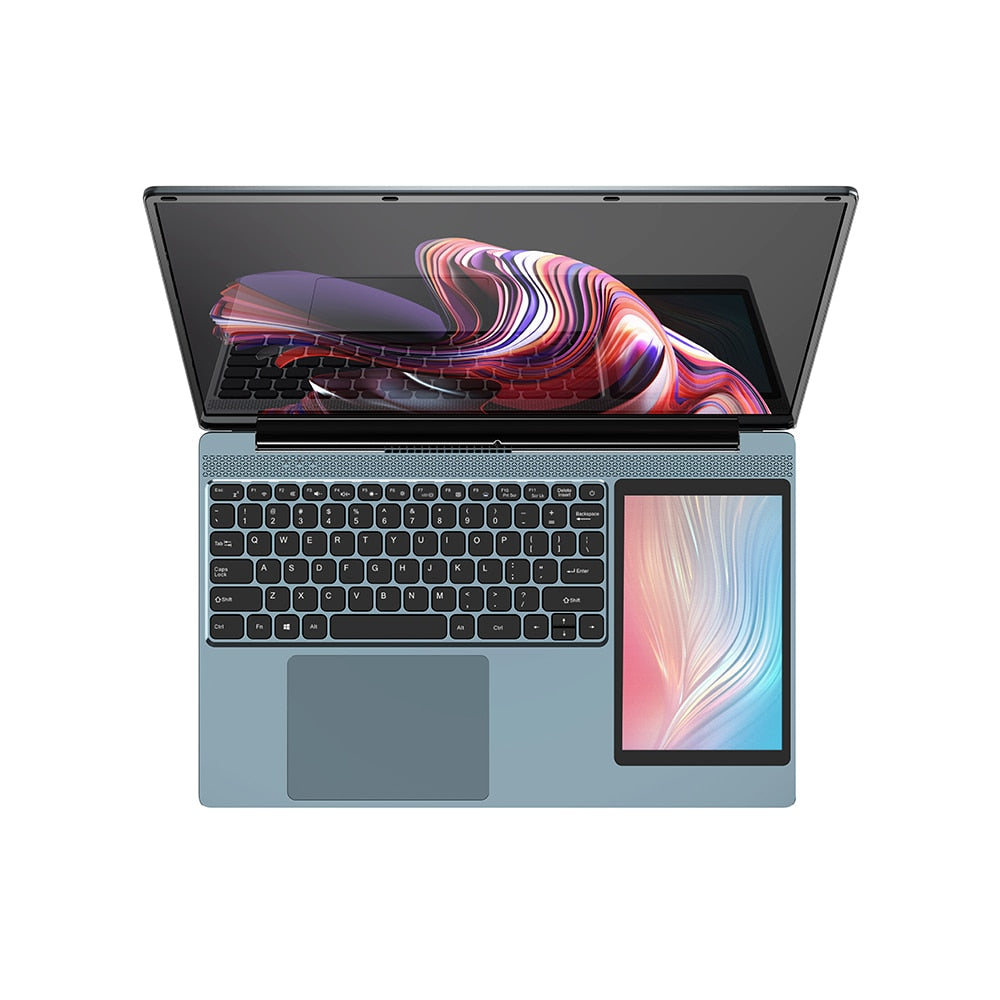 Kingnovy Newest 15.6" IPS +7" Touchscreen Anti-Glare Laptop 16GB RAM 1TB Storage Intel Celeron N5095 Processor Windows 11 Pro