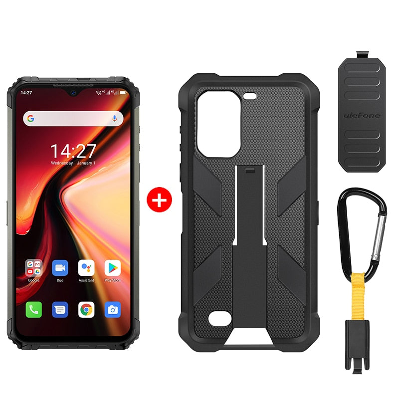 Ulefone Armor 7 Rugged Mobile Phone Android 10  2.4G/5G WiFi 8GB+128GB Helio P90 IP68  48MP CAM 4G LTE Global Version Smartphone