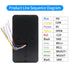 NFC Bluetooth Tuya APP Backlight Touch 13.56Mhz RFID Card Access Control Keypad Door Lock Opener WG Output  IP66 Watreproof