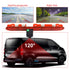 EnruigeOK Car Reversing Brake Light Camera Parking Camera Surveillance Kit With 7 inch Mirror Monitor for Peugeot Expert