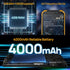 Ulefone Armor X6 Pro Rugged Waterproof Smartphone Android 12 NFC Mobile Phone 4GB RAM 128GB Expansion  4000mAh Cell Phone Global
