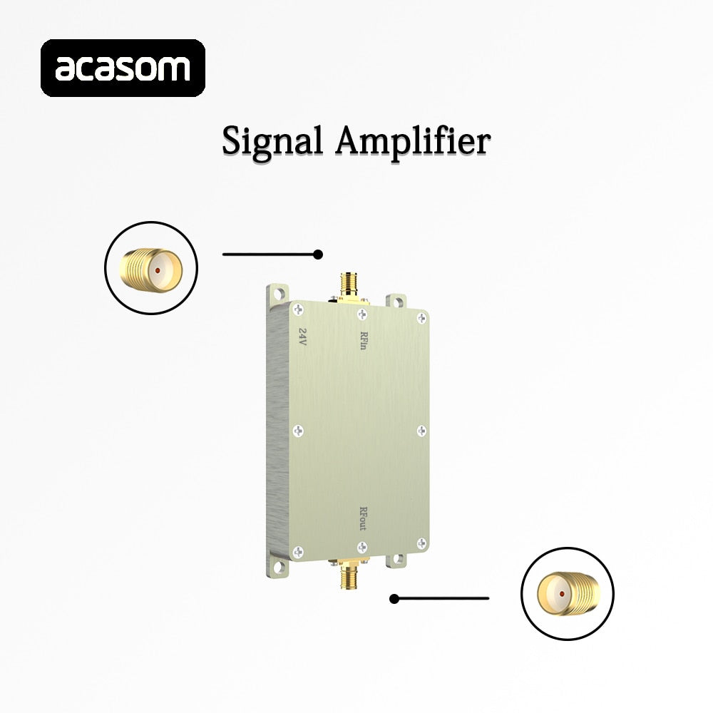 5.8GHz 40W RF High Power Amplifiers wireless Signal Extender Sweep Signal Source For Drone WiFi6