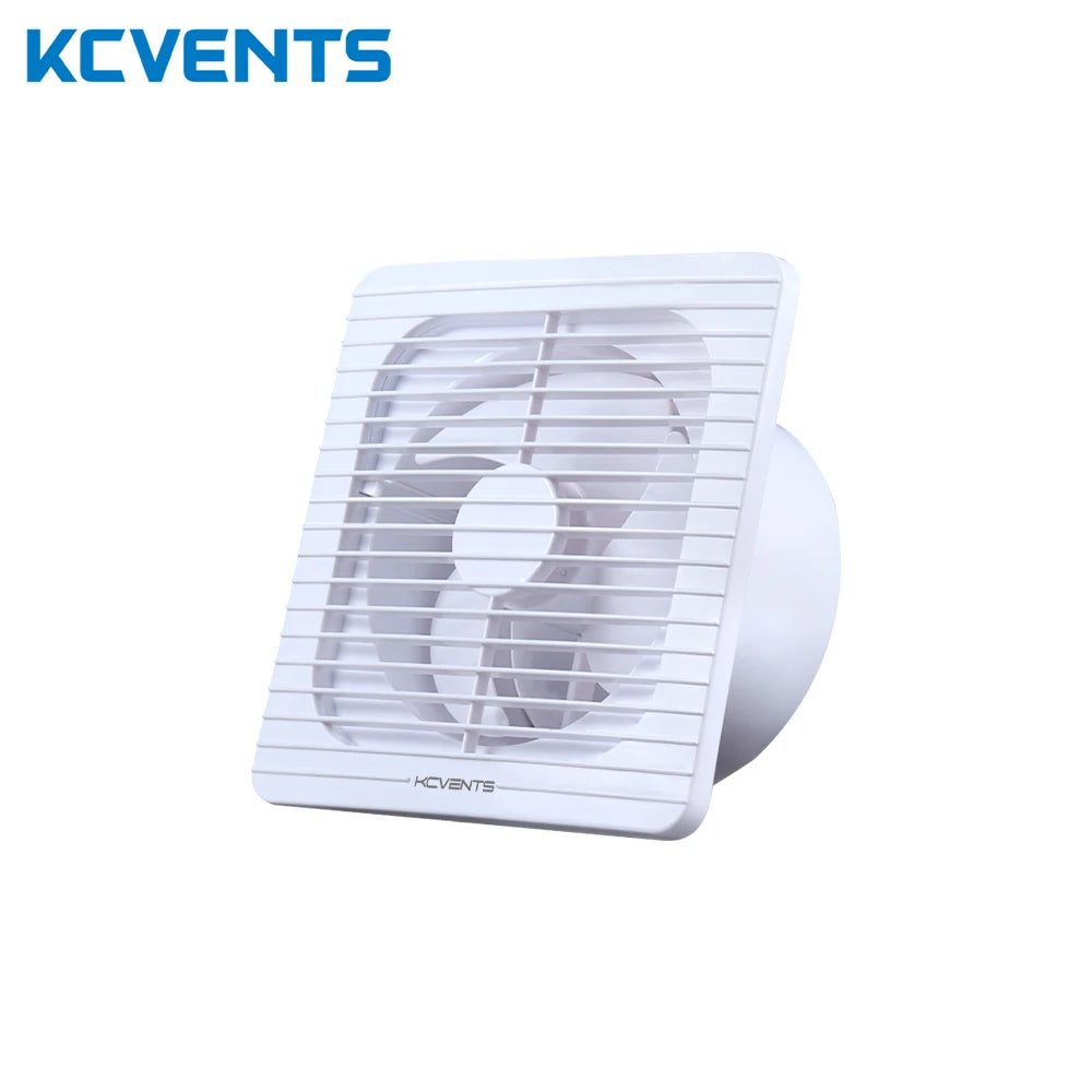 KCvents Exhaust Fan 4/6/8 Inch 220V  bathroom For Ventilation Powerful Low Noise Ventilator Bathroom Kitchen Easy to Install