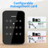 qr code Scanner NFC Reader Qrcode Access Control Keypad 13.56Mhz Rfid Card Reader RS485 TTL Wiegand Output 20000 User