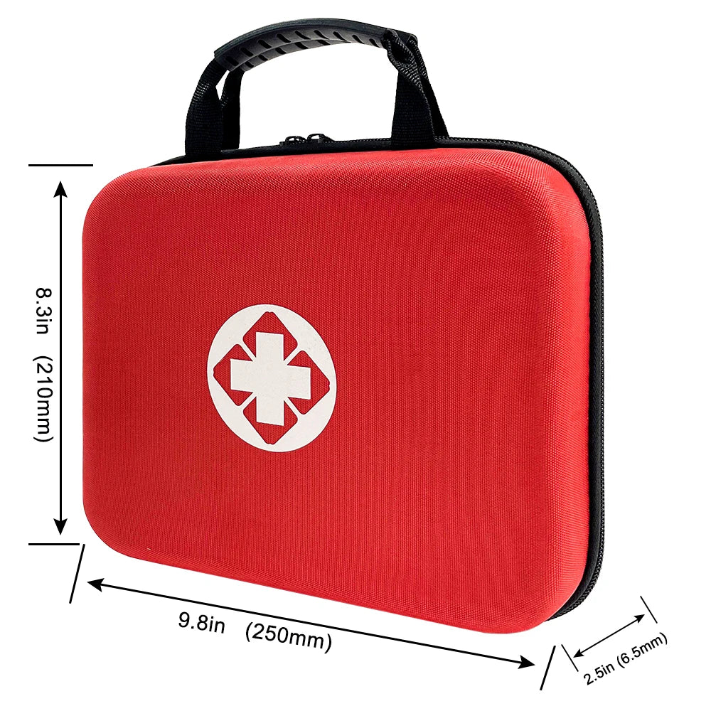 Large Capacity EVA Medical First Aid Bag Box Empty for Home Family Travel Outdoor Survival Emergency Kit Camping Hiking Portable