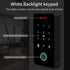 NFC Bluetooth Tuya APP Backlight Touch 13.56Mhz RFID Card Access Control Keypad Door Lock Opener WG Output  IP66 Watreproof
