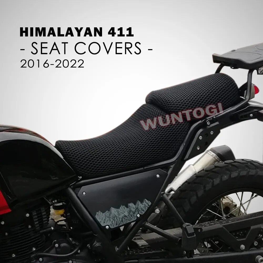 Himalayan 411 Accessories for Royal Enfield Himalayan-411 2016-2022 Motorcycle Seat Cover 3D Honeycomb Mesh Cushion