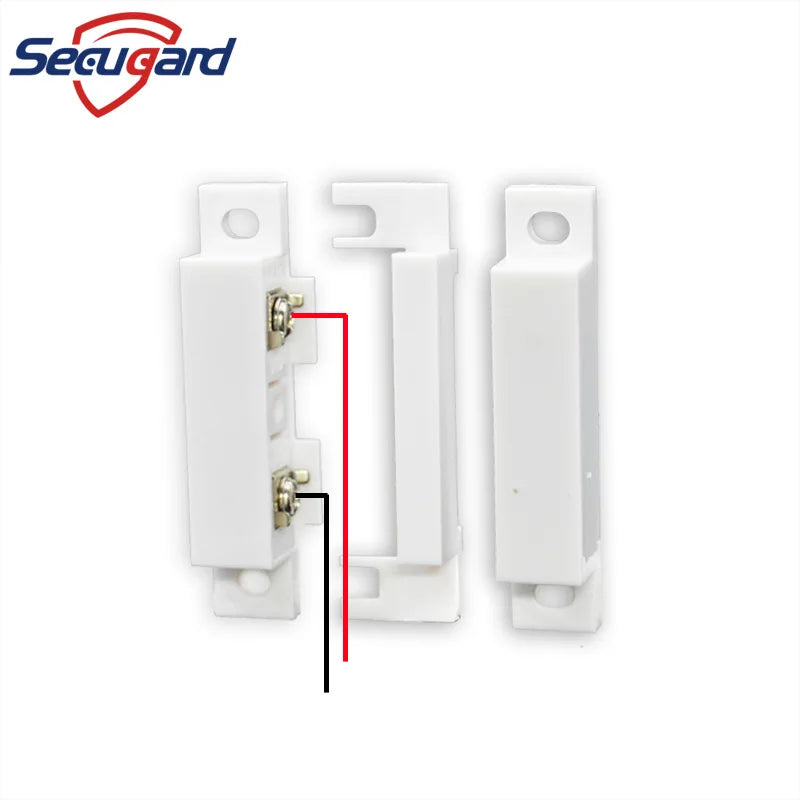 Wired Door Sensor Window Detector Alarm 5 pcs Door Magnet Detectors For Home Burglar Security Alarm System