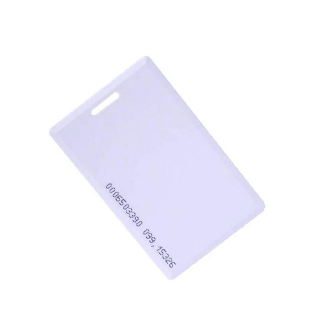 10PCS 1.8mm EM4100 Tk4100 125khz Access Control Card Key RFID chip id attendance card school induction id rice card