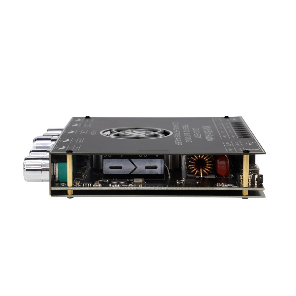 TPA3251D2 Bluetooth 5.0 2.1 Channel Power Audio Stereo Subwoofer Amplifier Board 220WX2+350W TREBLE Bass note tuning AMP S350H