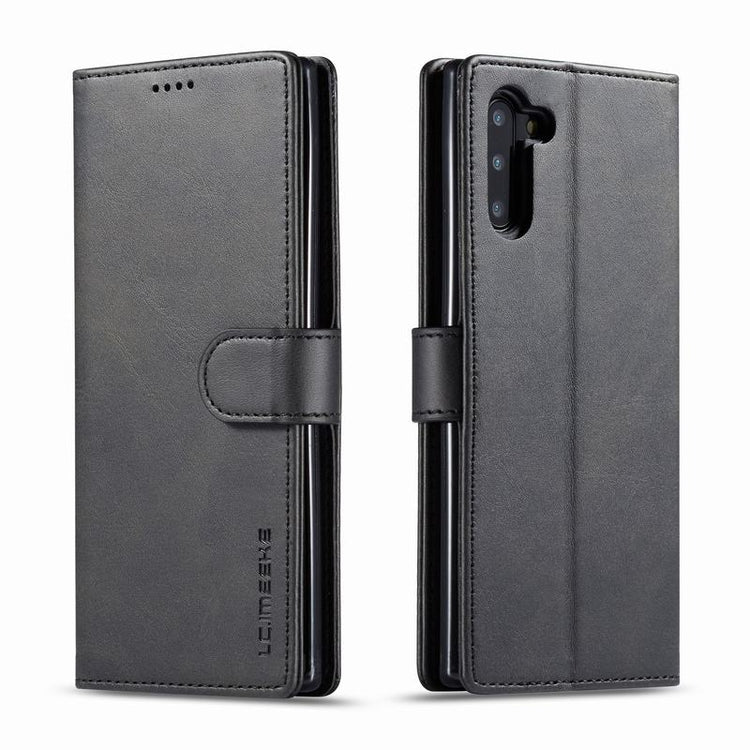 For Samsung Galaxy Note 10 Plus Case Flip Wallet Cover Samsung Galaxy Note 10 + 5G Phone Case Luxury PU Leather Book Cover Stand