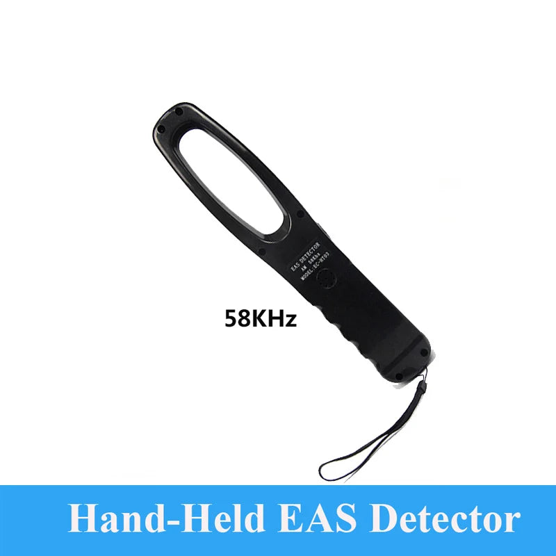 EAS Security System Kit with Hard Labels Tags & Disassembler & Detector EAS Gate for Supermarket Clothing Shop Store AM 58Khz