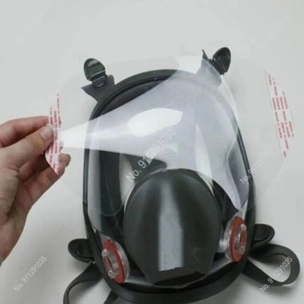 5/10/15/25 pcs/pack Gas Mask Protective film 6885 RESPIRATOR LENS COVER USE For 3 M 6800 Dust Mask