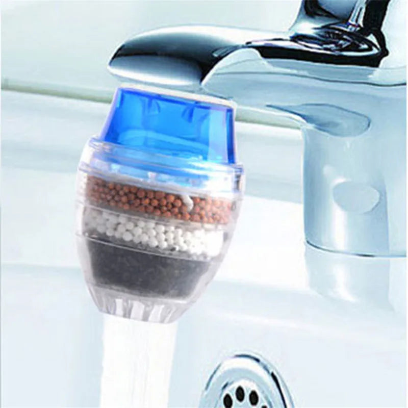 Tap Water Purifier Activated Carbon Municipal Water Purifier Faucet Mounted Type Easy And Convenient