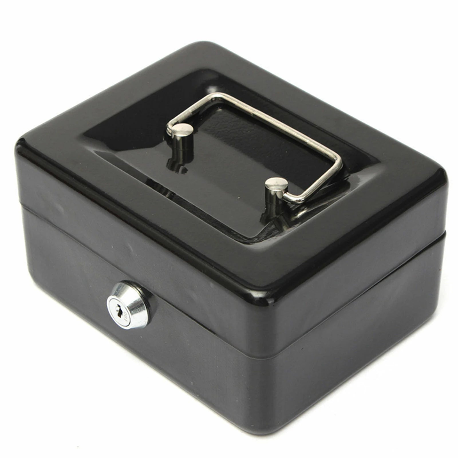 Lockable Cash Box Deposit Slot Cash Money Box Safe Portable With 2 Keys Storage Box Money Jewellery Storage Lock Box Outdoor
