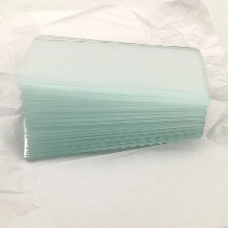 Free Shipping 100PCS 24x50 mm Microscope Glass Slides Cover Slips Blank Slides Microscope Accessories 0.13-0.17 mm Thickness