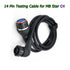 MB star C4 doip SD connect 4 Multiplexer WIFI OBD 2 cable 16 38PIN/14PIN/OBD LAN main cable FOR MB star C4 C5 Diagnostic tool