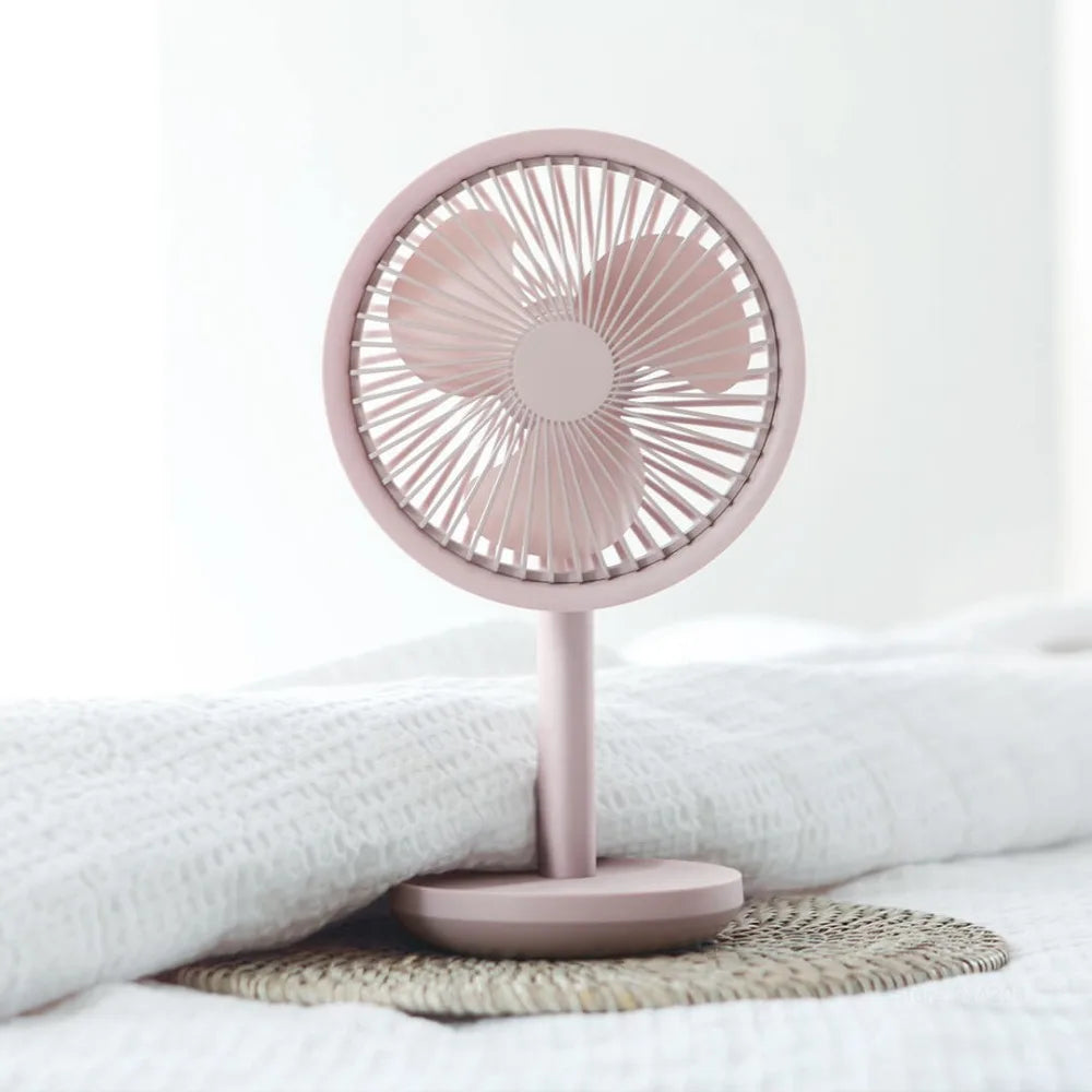 YOUPIN SOLOVE Desktop mini fan Portable Standing fans Type-C usb rechargeable 4000mAh air conditioner table easy to carry