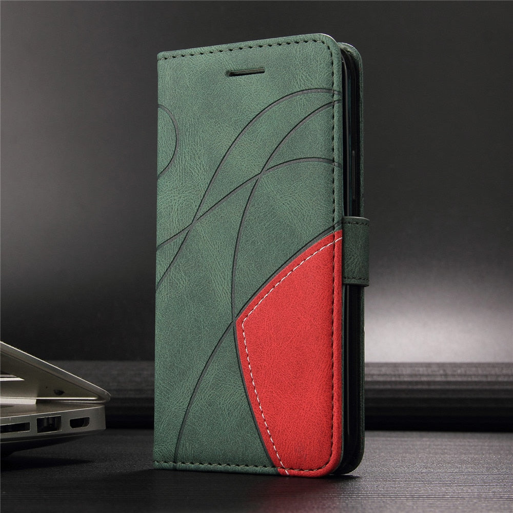 OPPO Reno7 Case Leather Wallet Flip Cover OPPO Reno7 5G Phone Case For OPPO Reno 7 4G Case
