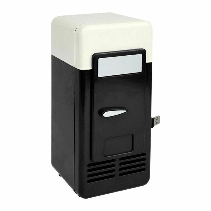 Mini Car Refrigerator USB Fridge Cooler Freezer Small Portable Beverage Travel