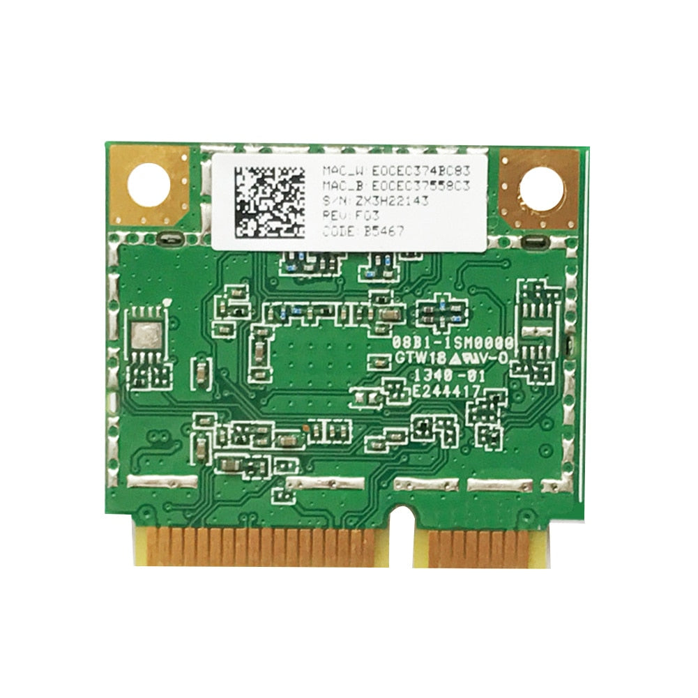 Dual Band 300Mbps Wifi AR5B22 Wireless 802.11a/b/g/n Half Mini PCI-E WLAN 2.4G/5Ghz  4.0 Wi-Fi Wireless Network Card
