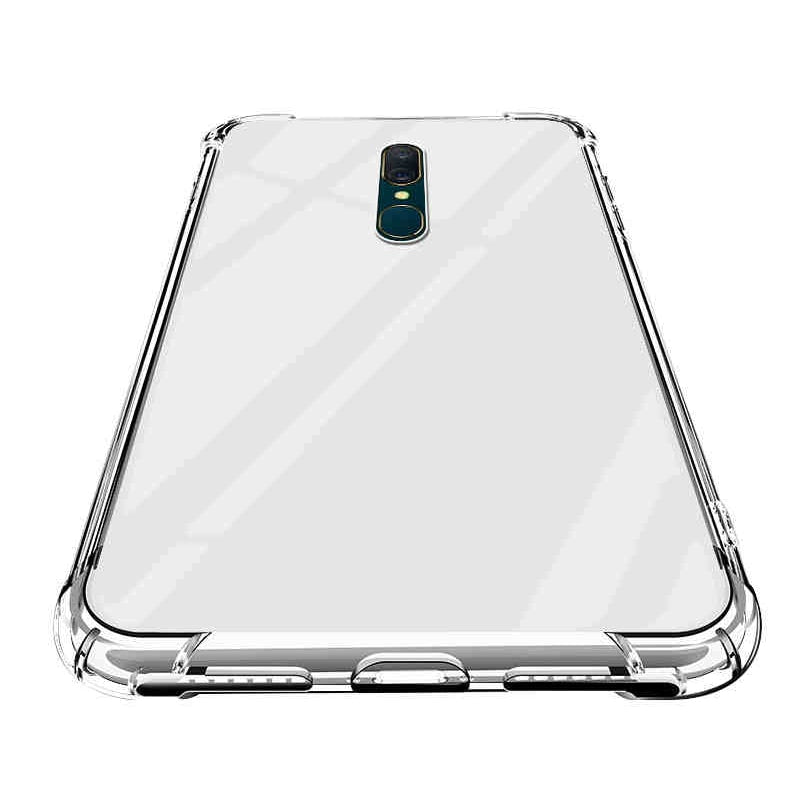 Transparent Case for OPPO Reno 2Z A9 A5 2020 R17 R15 A72 Shockproof Airbag Case for Realme GT X7 6 X XT 5 3 X2 8 Pro Phone Cases