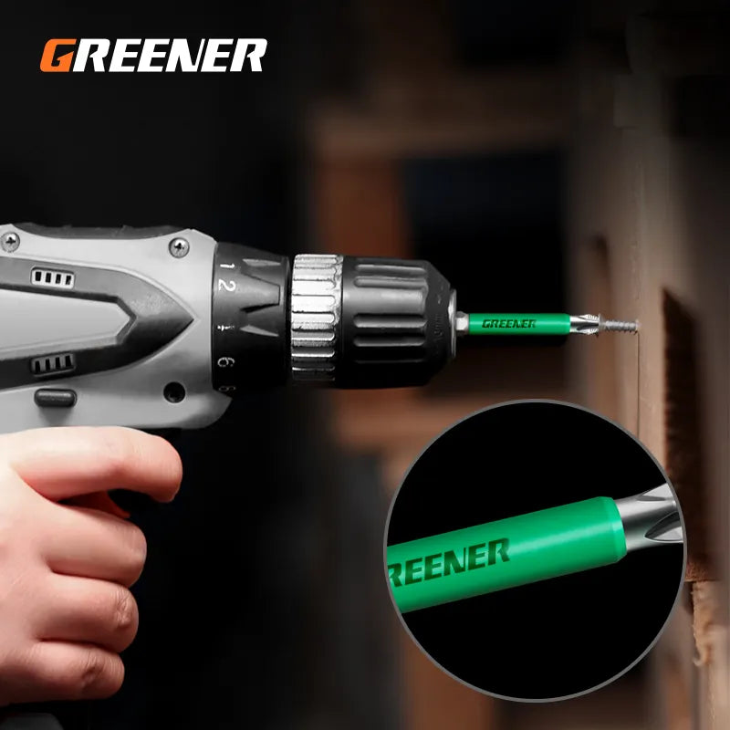Greener Anti Slip Magnetic Batch Head Cross High Hardness Hand Drill Bit Screw Electric Screwdriver Set 25 50 65 70 90 150mm PH2