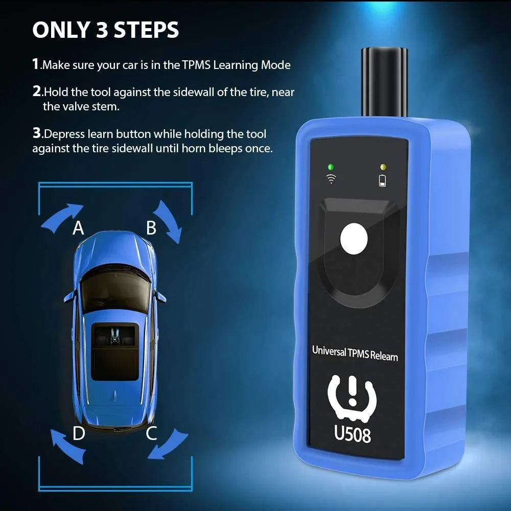 Universal TPMS Reset Tool For Ford Opel U508 Auto Tire Pressure Monitoring System Diagnostic Car TPMS Sensor Security Alarm