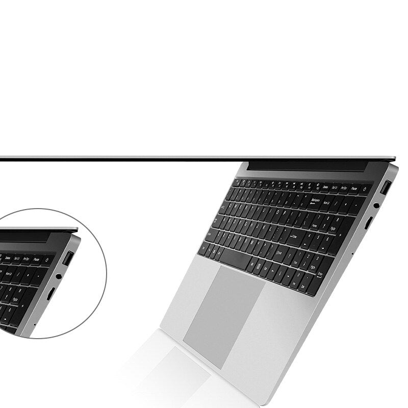 15.6inch in-tel core I5 5th Gen ultrabook notebook 8GB RAM 256GB SSD 1920*1080 HD screen Windows 10 laptop computer