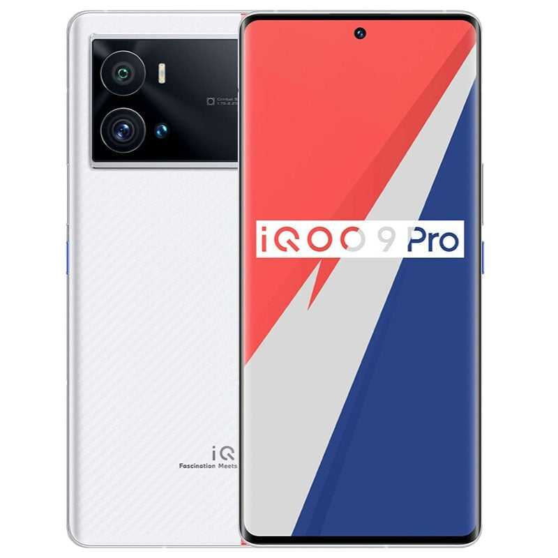 Original ViVO IQOO 9 Pro 5G Mobile Phone 6.78 Inches LTPO AMOLED Snapdragon 8 Gen1 Android 12 Main Camera 50.0MP Smartphone