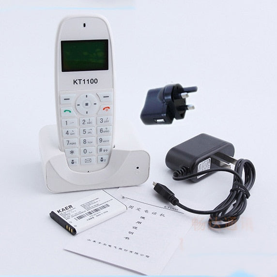 Cordless Phone GSM SIM Card Fixed mobile for old people home cell phone Landline handfree Wireless Telephone office house Brazil