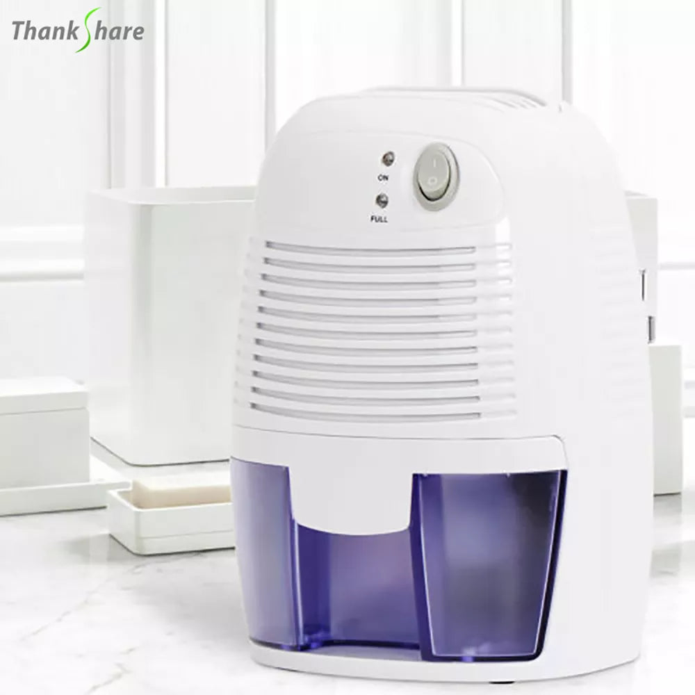Air Dryer 500 ML Mini Semiconductor Dehumidifier Moisture Absorber Air Dehumidifier For Home Bedroom Deshumidificador Low Noise