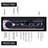 Podofo JSD-520 Car Radio In Dash 1 Din Tape Recorder MP3 Player FM Audio Stereo USB/SD AUX Input ISO Port Bluetooth Autoradio