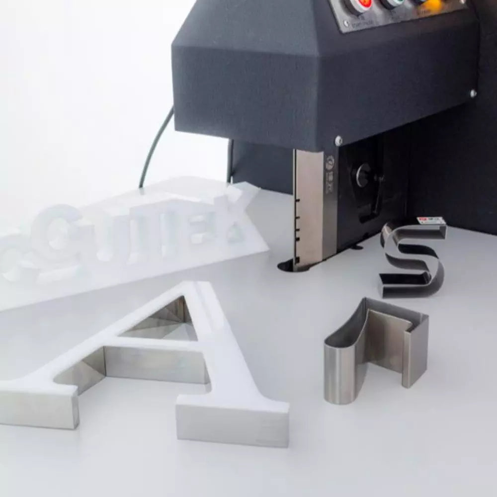 A130S CNC Automatic Channel Letter Logo Bending Groove-Shaped Notch Flanging Machine For Stainless Steel And Aluminum Profiles