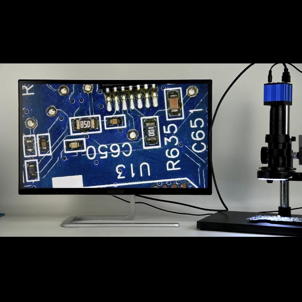 51MP 1080P Microscope Camera 180X C-Mount Lens HDMI USB Industrial Electronic Digital Microscope for Phone Repair PCB Soldering