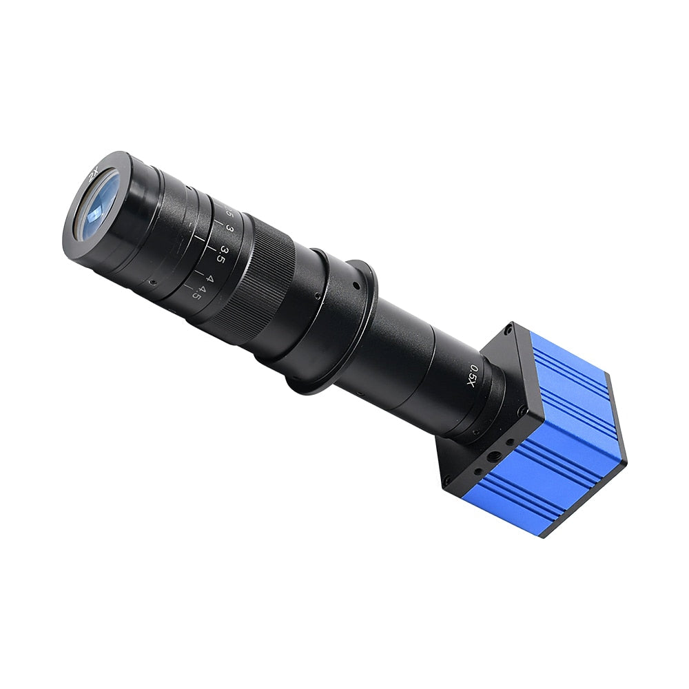 51MP 1080P Microscope Camera 180X C-Mount Lens HDMI USB Industrial Electronic Digital Microscope for Phone Repair PCB Soldering