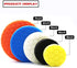 5 Colors 3 Inch 4 Inch 5 Inch Sponge Buffing Polishing Pad Kit for Car Polisher Detail Polishing Waxing