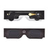 500pcs/lot 3D Paper Safe Solar Glasses,Safe Solar Eclipse Viewing Glasses Wholesale