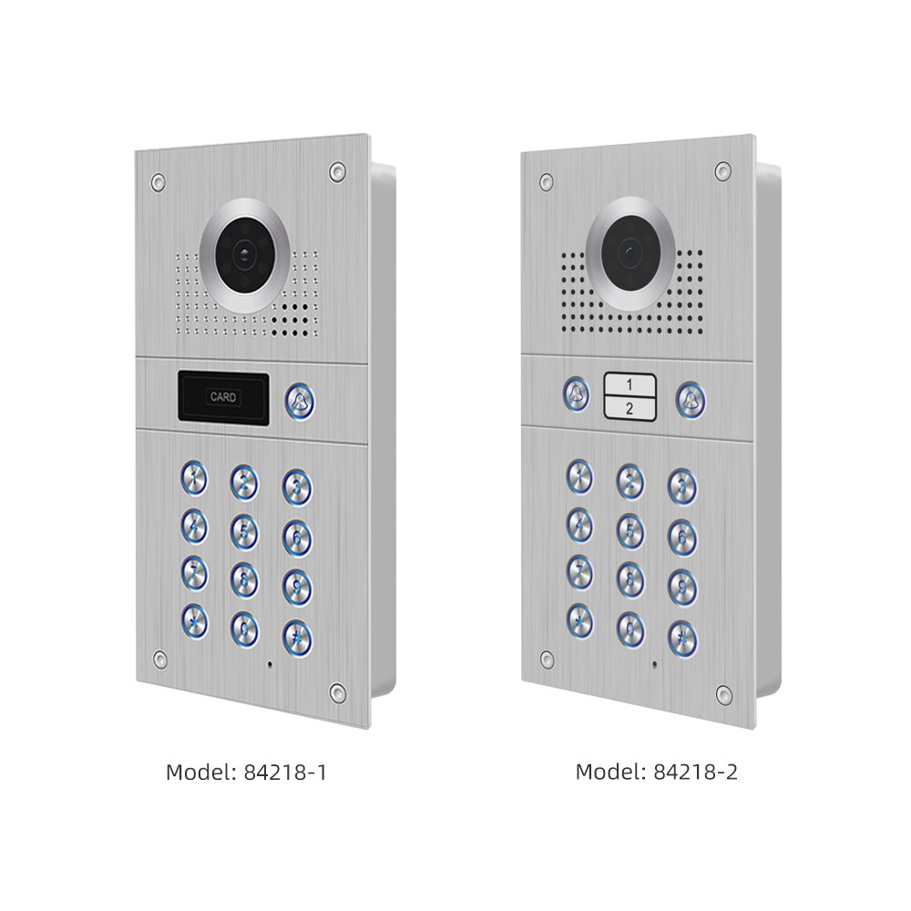 Jeatone Video Doorbell 84218 Iron Box (Surface) Adapts to Surface Mounting with Protective