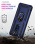 For OPPO A9 2020 Case Shockproof Armor Magnetic Car Holder Ring Protective Back Cover For OPPO A5 2020 Phone Cases