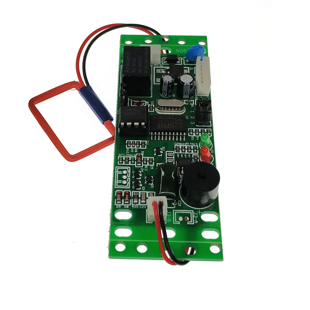 RFID Embed Control Module,Intercom Access ,Elevator Access Control 9-24V DC Power 2pcs Mother Card 10pcs Em Key Fob