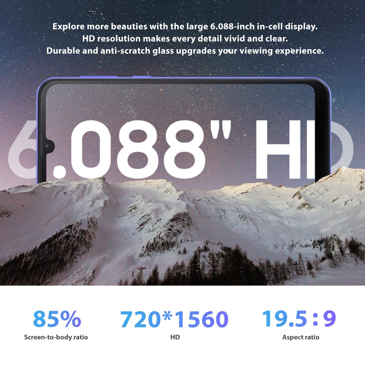 Blackview C20 Pro Smartphone Octa Core Cellphone Android 11 Face Unlock 2GB 32GB Mobile Phone 3380mAh Dual 4G LTE Celular