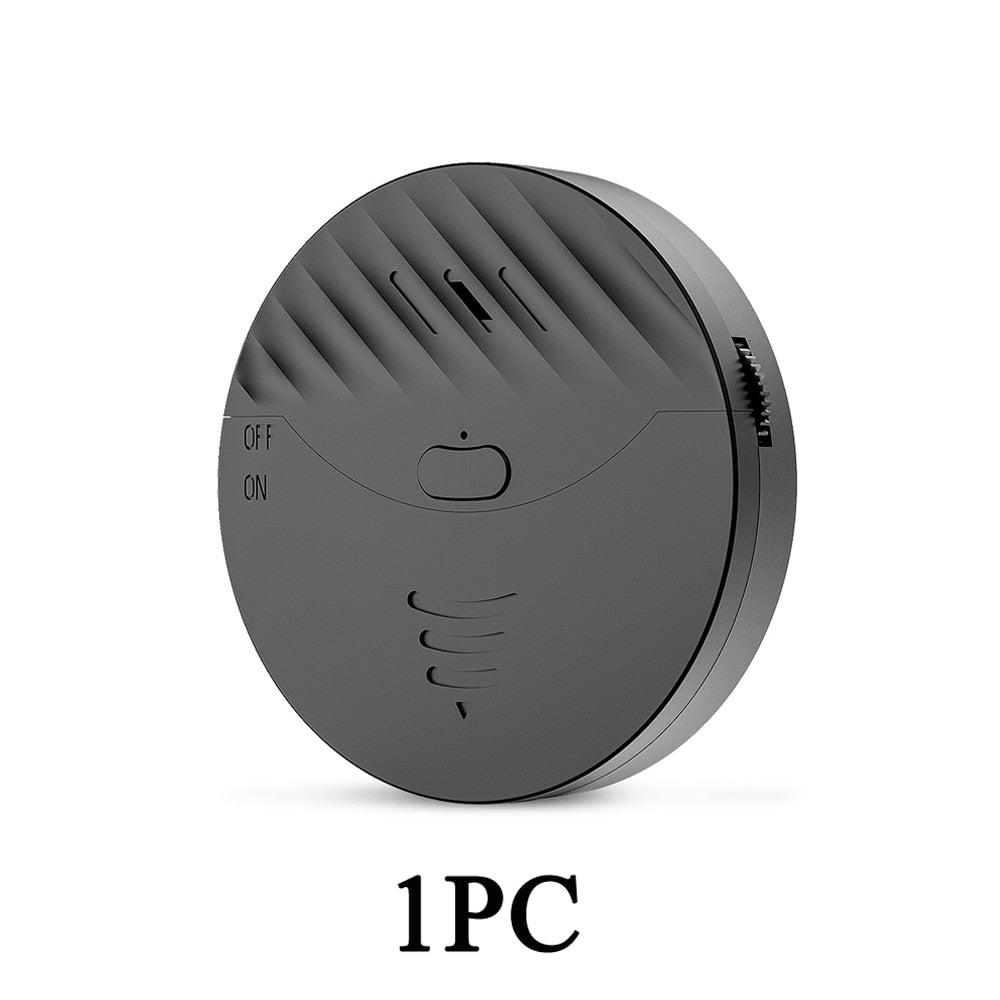 Elecpow Tuya Smart WiFi Window Door Vibration Alarm Sensor 130dB Glass Break Vibration Burglar Sensor Home Safety Alarm Detector